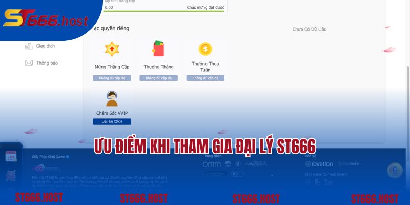 Ưu điểm khi tham gia đại lý ST666
